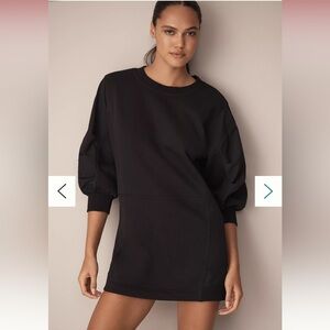 Daily Practice by Anthropologie Long-Sleeve Relaxed Mini Dress